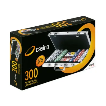 Poker set sa 300 profesionalnih žetona  11,5g 