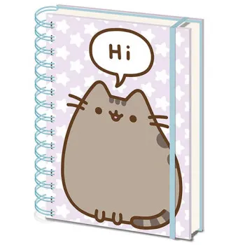 Notes A5  sa spiralom TP PUSHEEN SAYS HI 