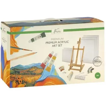Kreativni set za bojenje sa akrilnim bojama 