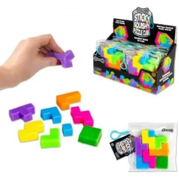 Antistres igračka STICKY SQUISHY PUZZLE CUBE