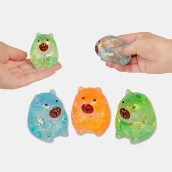 Antistres igračka SCRUNCHEMS CAPYBARAS 3pcs