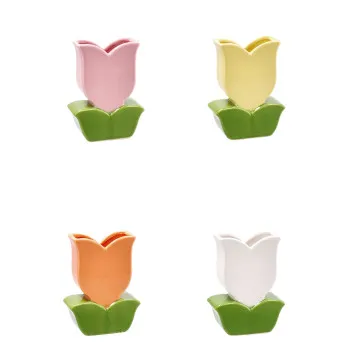 Keramička vaza DOLOM LALE 12x5cm više vrsta 