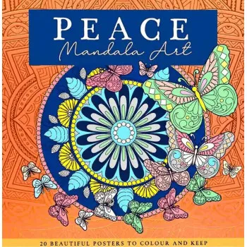 ART THERAPY PEACE COLOURING 