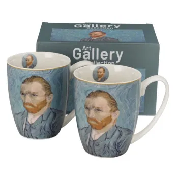 Set dve šolje PORTRAIT OF V. VAN GOGH 2x360ml 