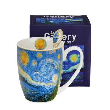 Šolja sa kašikom STARRY NIGHT 360ml 