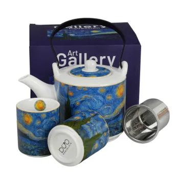 Set čajnik i dve šoljice STARRY NIGHT 
