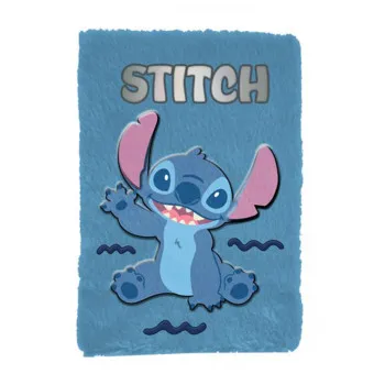 Notes na linije A4 STITCH plišani