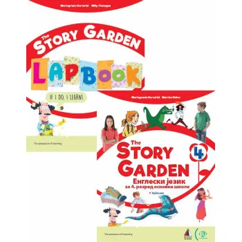 ENGLESKI JEZIK ZA 4. RAZRED, THE STORY GARDEN 4, UDŽBENIK I LAPBOOK, NIZ
