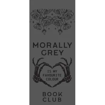 Bookmarker MORALLY GREY 10cm