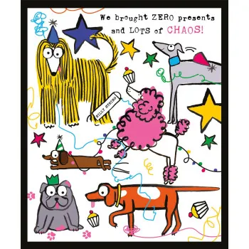 Rođendanska čestitka CHAOS DOGS 