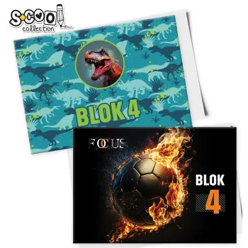 Blok za crtanje br 4 MUŠKI MOTIVI 