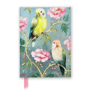 Notes A5 na linije SOPHIE ADDE Two Parakeets