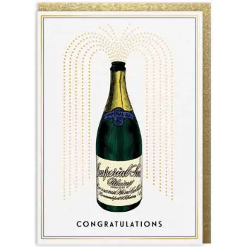 Čestitka CHAMPAGNE CONGRATS