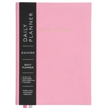 Nedatumirani planer A5 na linije PINK 
