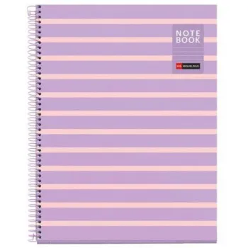 MIQUELRIUS notes A4 linije MAUVE 