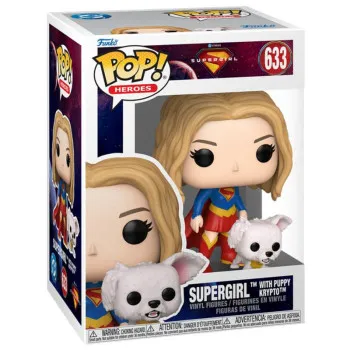 FUNKO POP! & BUDDY: SUPERGIRL - SUPERGIRL W/ PUPPY KRYPTO