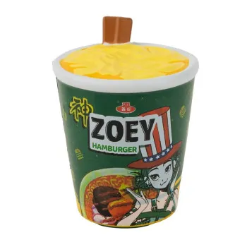 K-POP ZOEY HAMBURGER antistres igračka nudle 