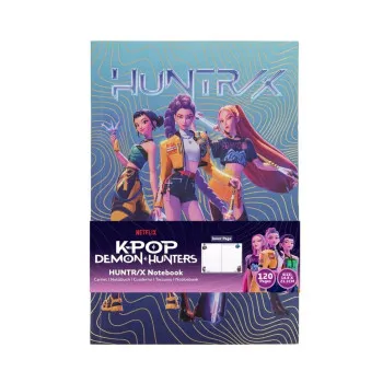 K-POP HUNTRIX sveska na linije mekog poveza 120 listova 