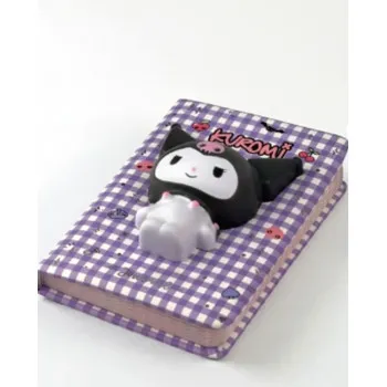 Kuromi squishy A6 notes na linije 192 lista 