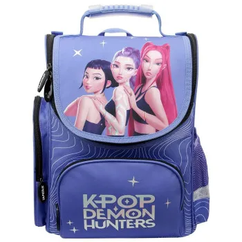 K-POP DEMON HUNTERS školski anatomski ranac ljubičasti 