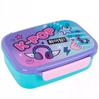 Kutija za užinu K-POP CoolPack FoodyX Rainbow (sa pregradom)
