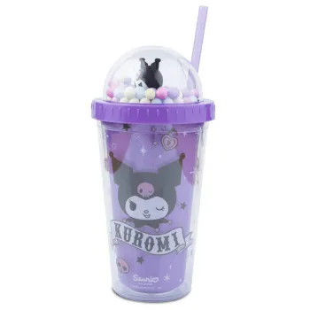 Šolja sa slamčicom KUROMI 450ml