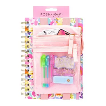 POSH POP set za pisanje sa notesom i priborom FLOWER 
