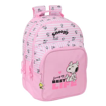 Školski ranac SNOOPY roze 