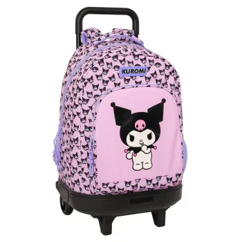 Ranac sa kolicima KUROMI roze