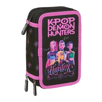 K-POP trodelna puna pernica DEMON HUNTERS crna