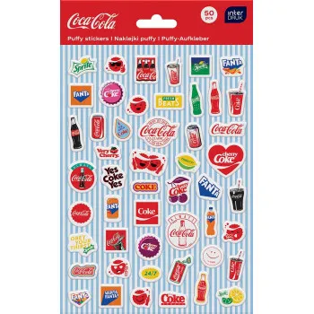Set 50 nalepnica COCA-COLA