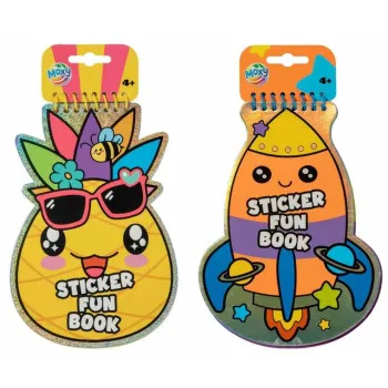 Stikeri ACTIVITY BOOK NEON-HOLOGRAPHIC