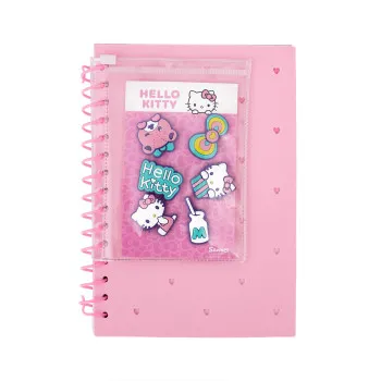 HELLO KITTY notes sa spiralom A5 kvadratići 100 listova 