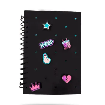 K- POP notes sa spiralom A5 kvadratići 100 listova 