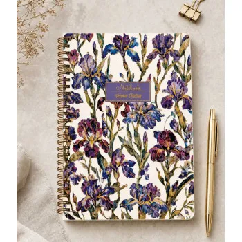 Notes A5 VICTORIA'S JOURNALS - MIDNIGHT GARDEN 80L