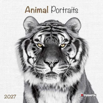 Zidni kalendar 2027 TUSHITA Animal Portraits 