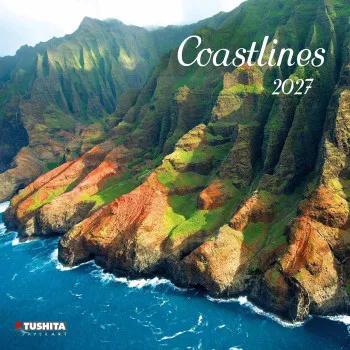 Zidni kalendar 2027 TUSHITA Coastlines 