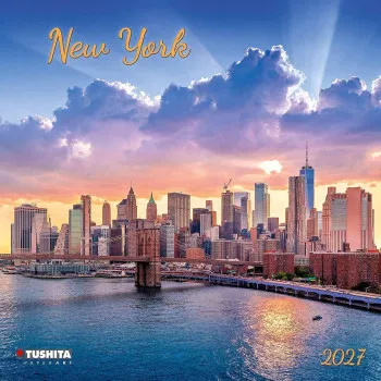Zidni kalendar 2027 TUSHITA New York 