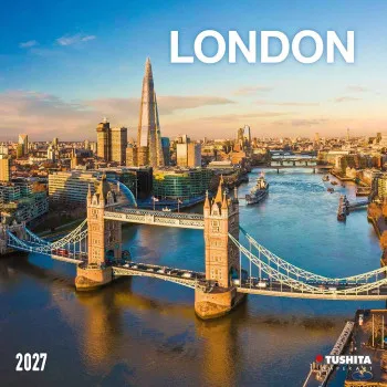 Zidni kalendar 2027 TUSHITA London 