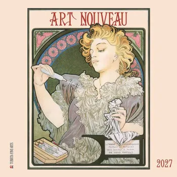 Zidni kalendar 2027 TUSHITA Art Nouveau 