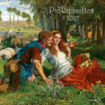Zidni kalendar 2027 TUSHITA Pre-Raphaelites 