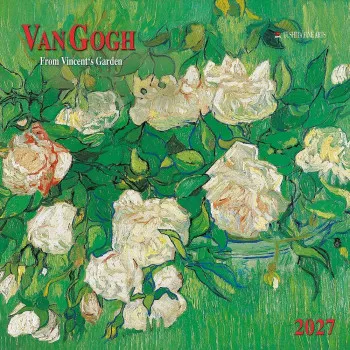 Zidni kalendar 2027 TUSHITA Van Gogh - From Vincent's Garden 