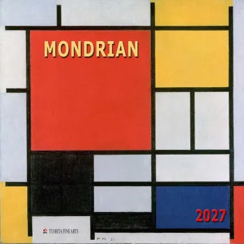 Zidni kalendar 2027 TUSHITA Piet Mondrian