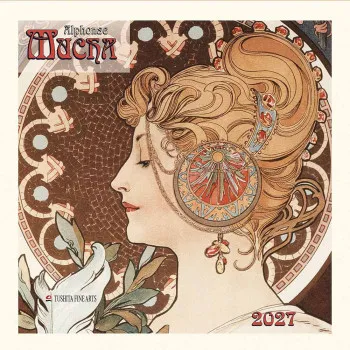 Zidni kalendar 2027 TUSHITA Alphonse Mucha 