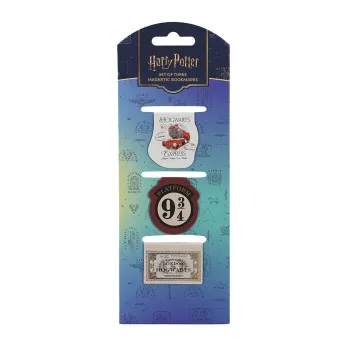 HARRY POTTER Set 3 magnetna bookmarkera ALL ABRD TO HOGWARTS 