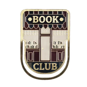 Metalni bookmarker BOOK CLUB 