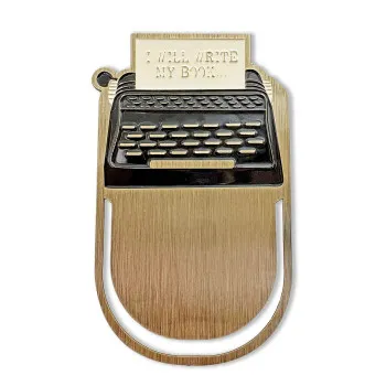 Metalni bookmarker I WILL WRITE 