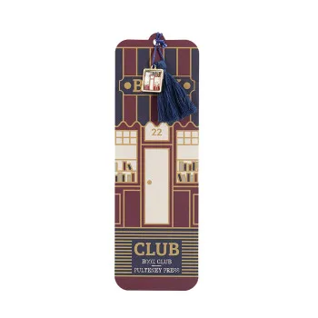 Papirni bookmarker sa priveskom BOOK CLUB