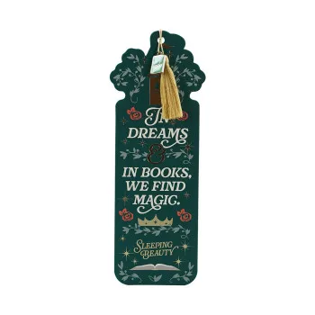 Papirni bookmarker sa priveskom SLEEPING BEAUTY