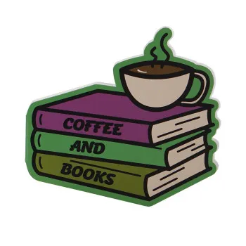Džepni notes u obliku knjige COFFEE AND BOOKS 
